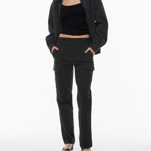 Sunday Best Black Straight Leg Pants